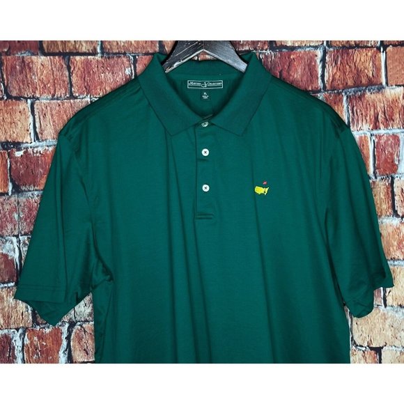 Masters Other - NWOT Masters Collection XL Green Golf Short Sleeve Polo Shirt Augusta Georgia